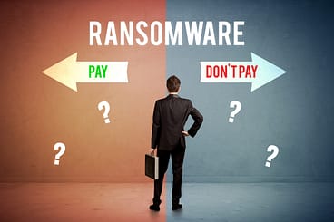 to pay or not to pay ransomware image