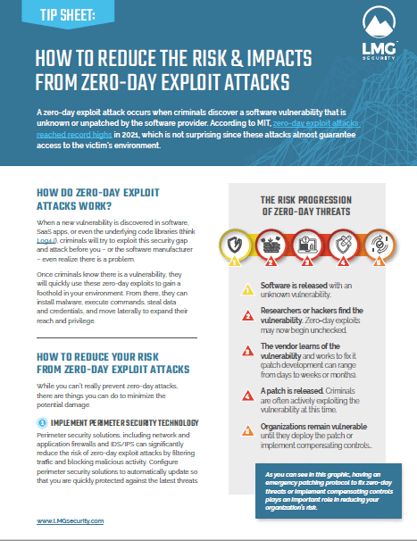 How to Reduce the Risk & Impacts From Zero-Day Exploit Attacks