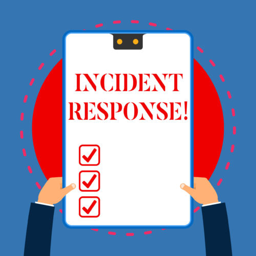 Incident response steps image